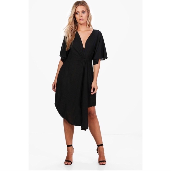 boohoo occasion dress plus size
